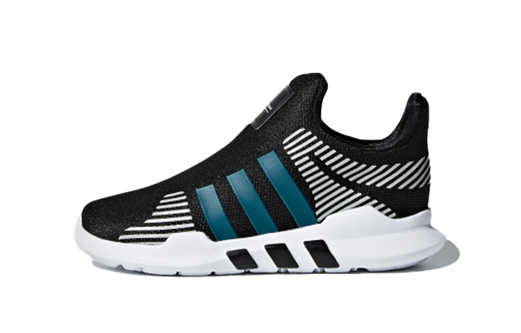 

Кроссовки детские Adidas originals TD с полосками, черно-белый