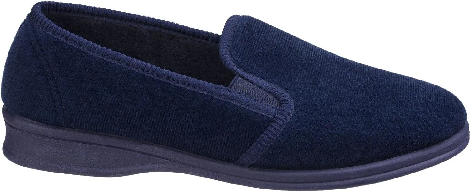 Мужские туфли Mirak Shepton Slip-On из эластичного текстиля, темно-синие — фото 4