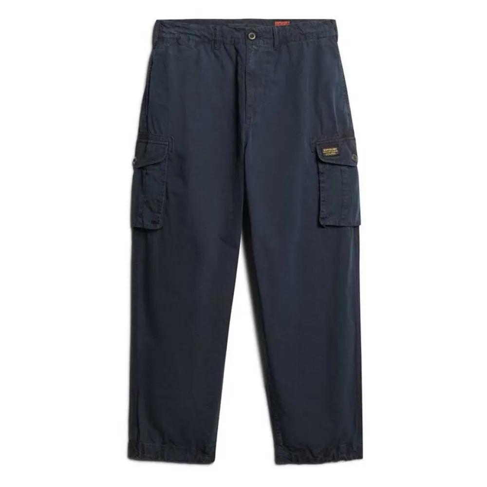 

Брюки карго Superdry Parachute Light, синий