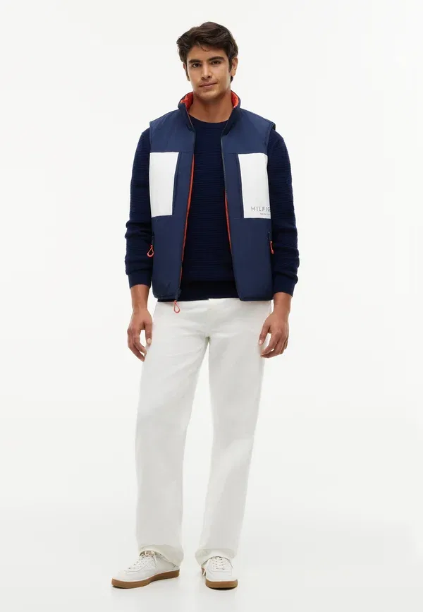 Жилет реверсивный регата Tommy Hilfiger, ярко-оранжевый — фото 2
