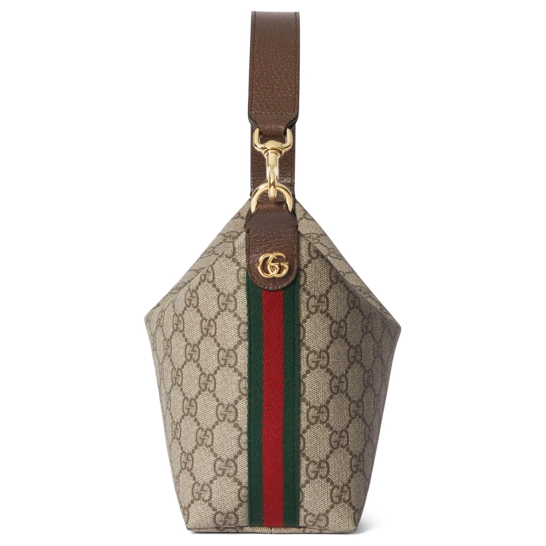 Женская сумка через плечо GUCCI Ophidia Supreme Canvas — фото 3