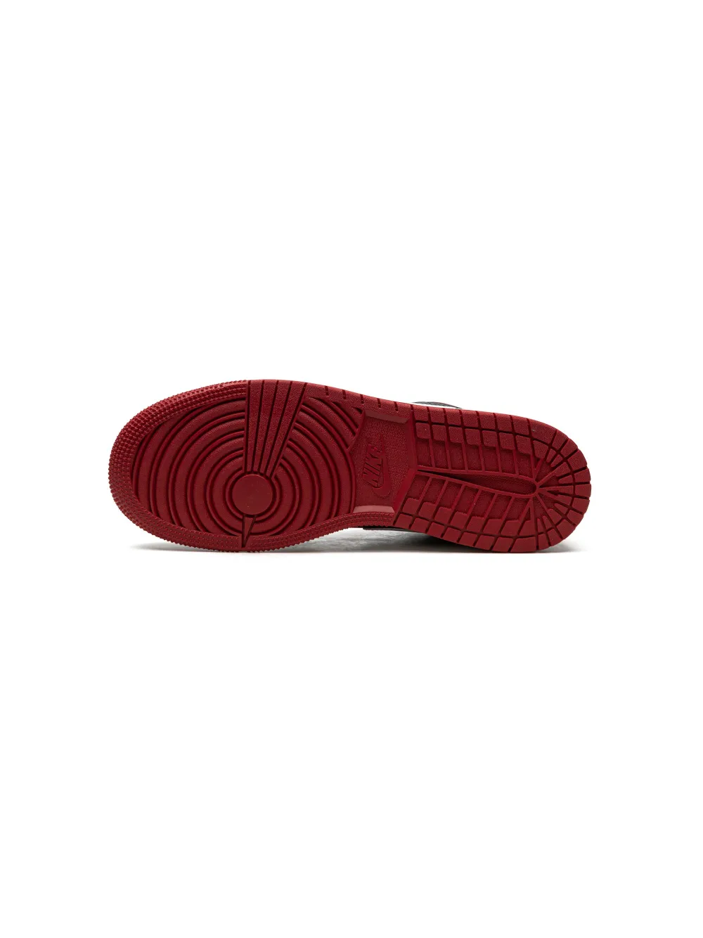 Кроссовки Air Jordan 1 Low Alternate Bred Toe Jordan Kids, черный — фото 4