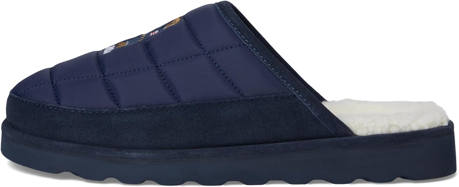 POLO RALPH LAUREN Мужские тапочки Reade Scuff Ii, Navy — фото 4