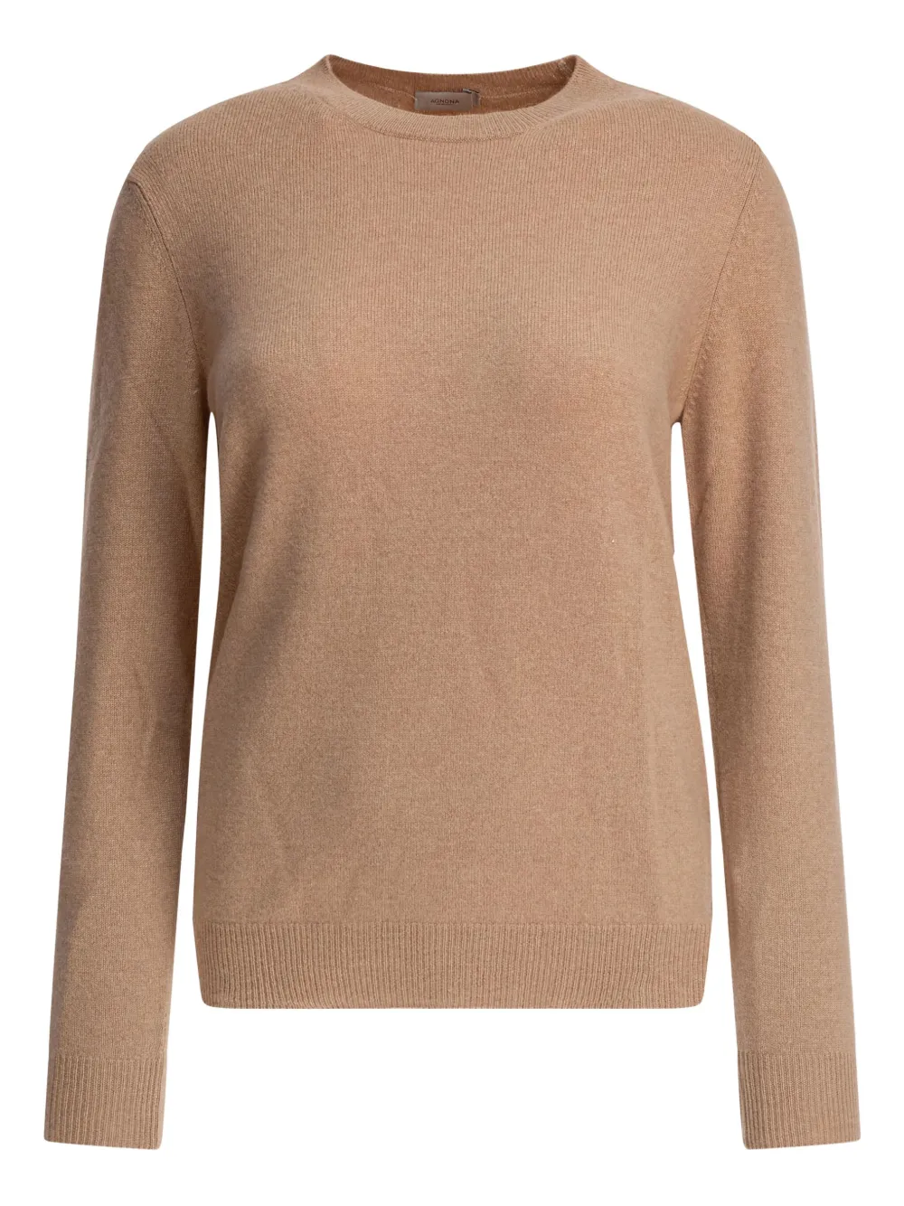 

Шерстяной свитер с круглым вырезом Agnona, нейтральный