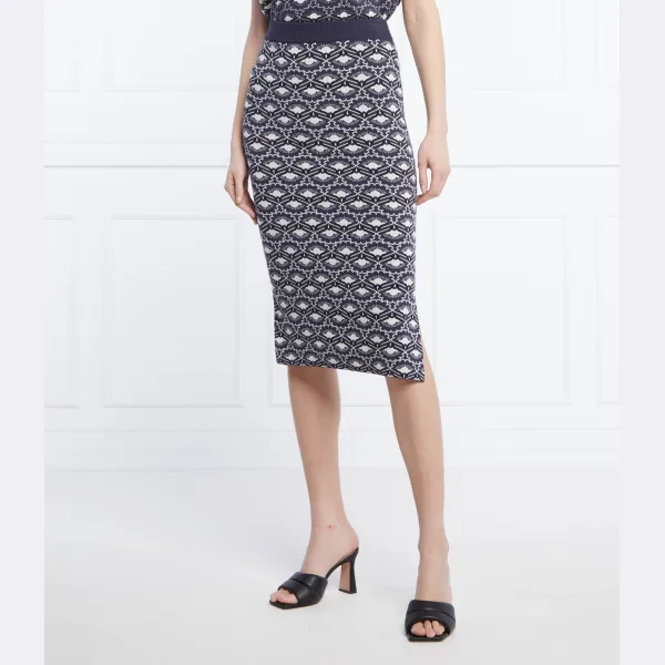 

Магмовая юбка Max Mara, синий