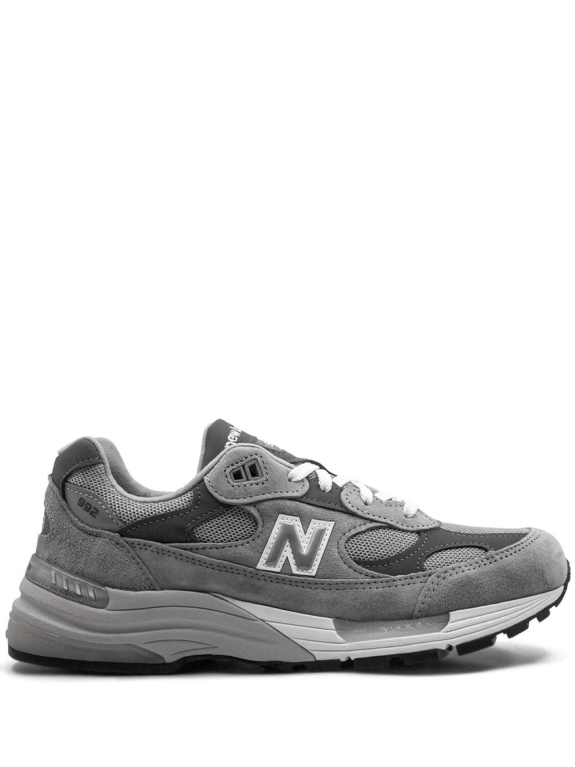

New Balance кроссовки 992 на шнуровке, серый