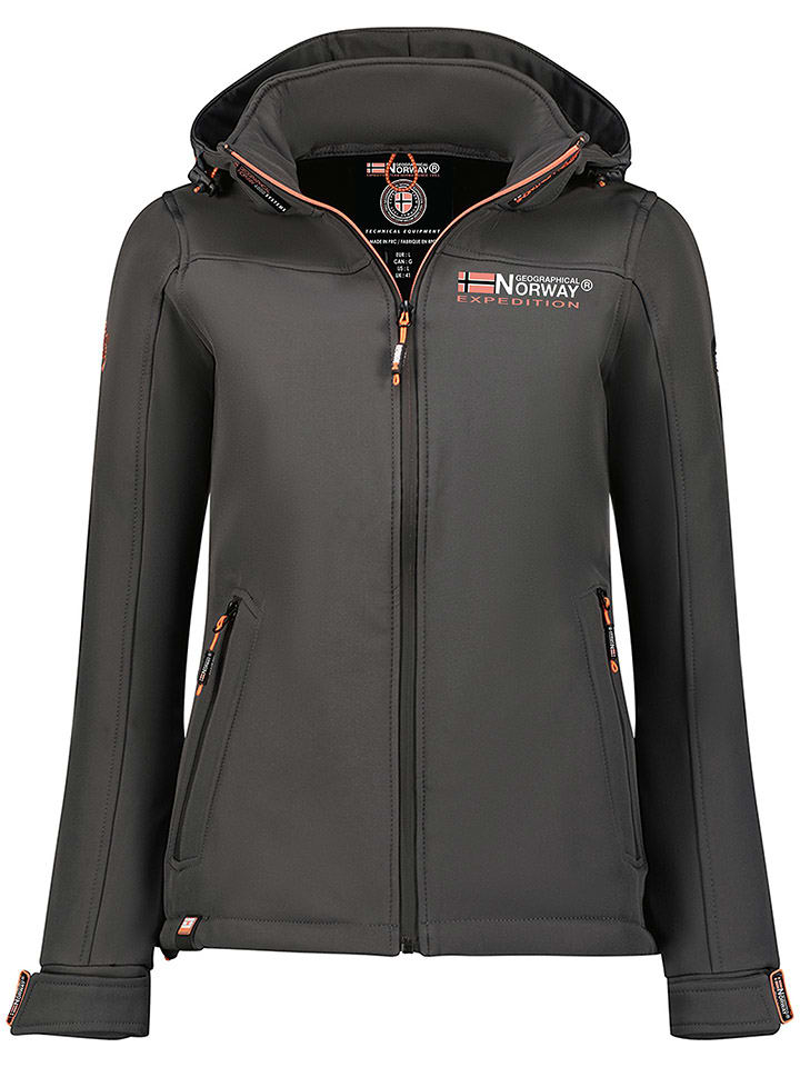 

Куртка софтшелл Geographical Norway, антрацит