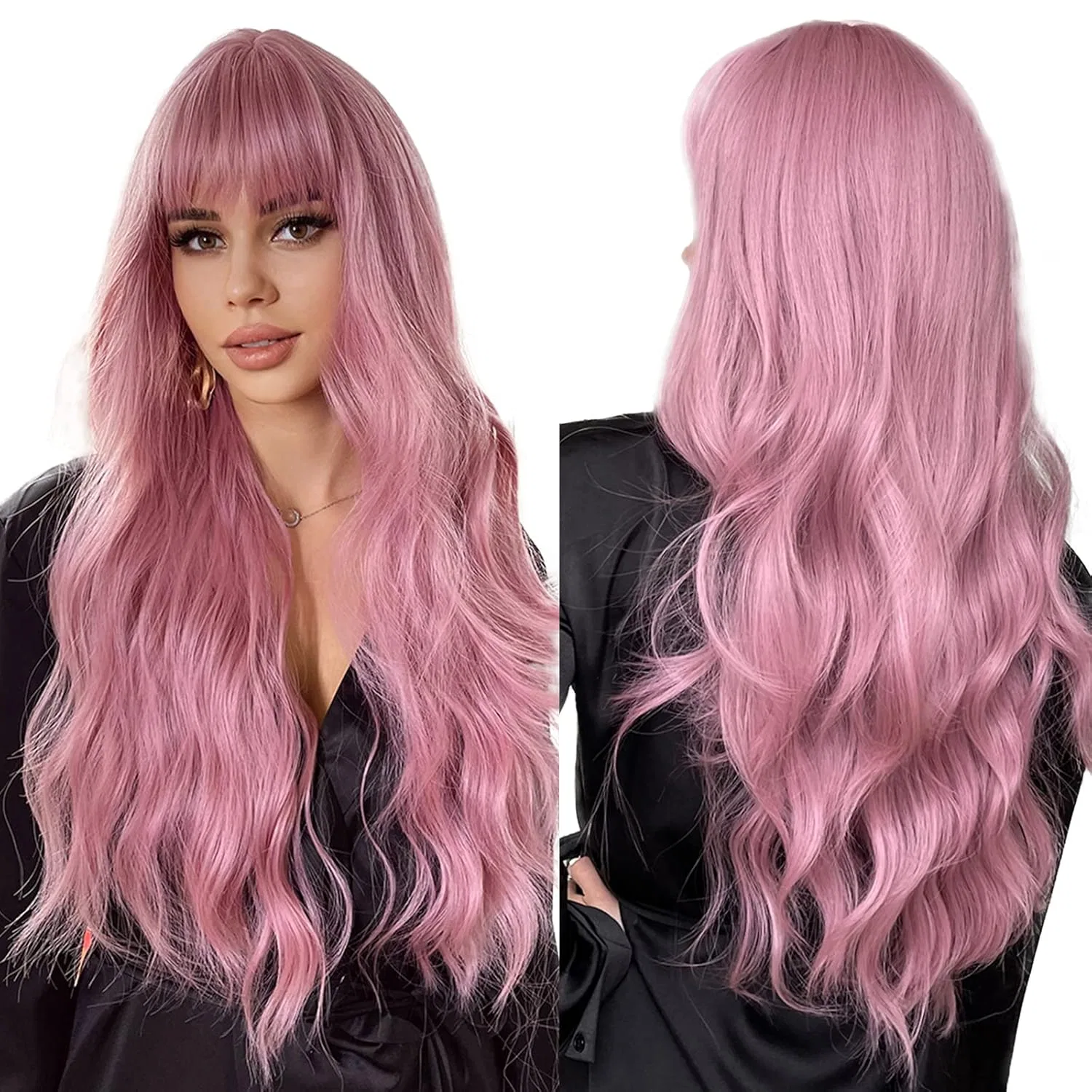 Женский парик волнистый 66 см от Esmee Esmee, Pink
