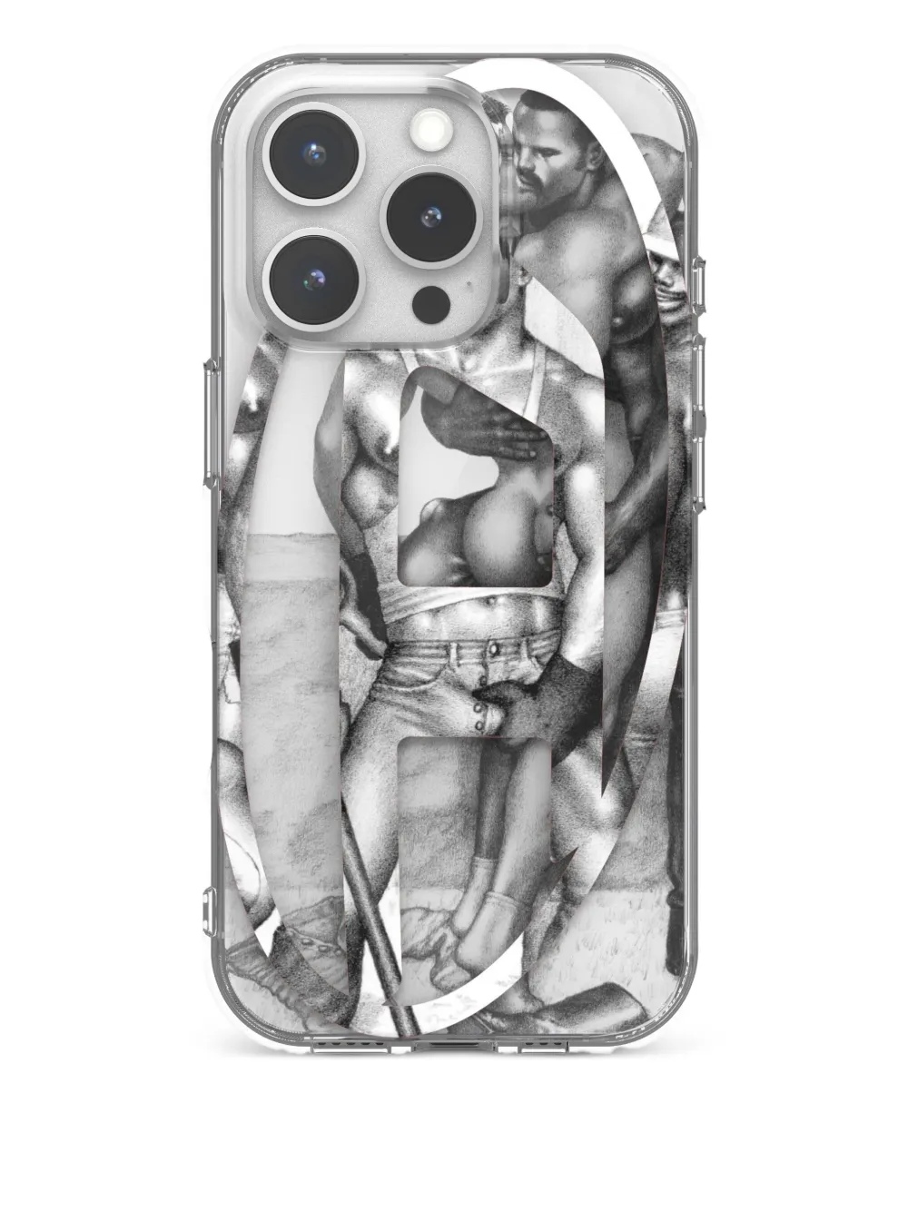

Чехол для x Tom of Finland Foundation Iphone Diesel, серый