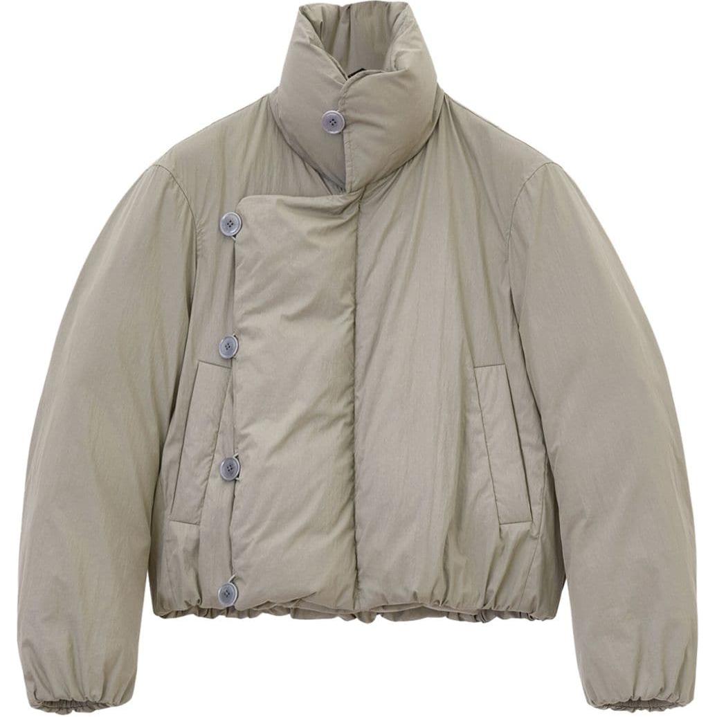 

Короткая пуховая блузон 'Desert Sage' Lemaire, серый