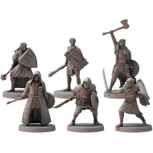 

Ролевая игра Steamforged Games Dark Souls RPG: Miniatures Set - Unkindled Heroes Pack 2