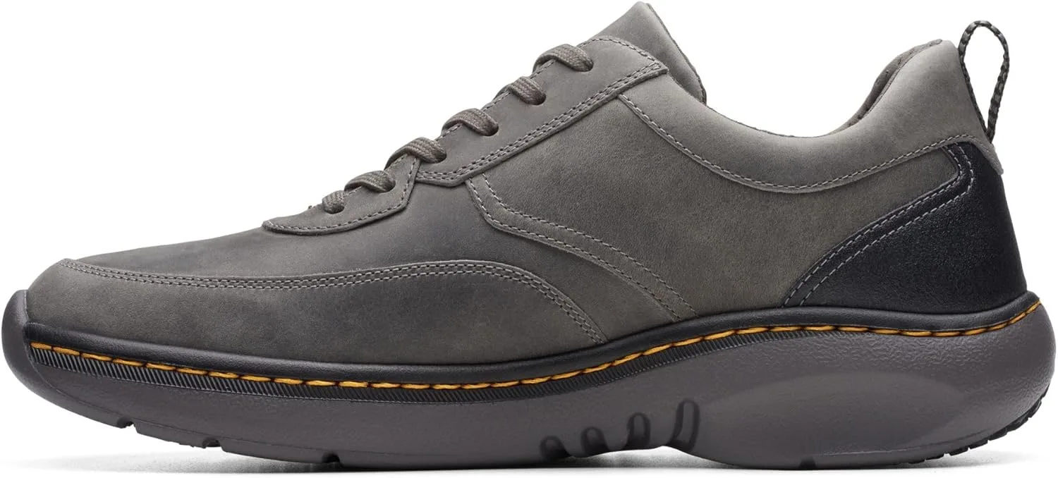 Мужские кроссовки Clarkspro и кроссовки Clarks на шнуровке, темно-серый — фото 3