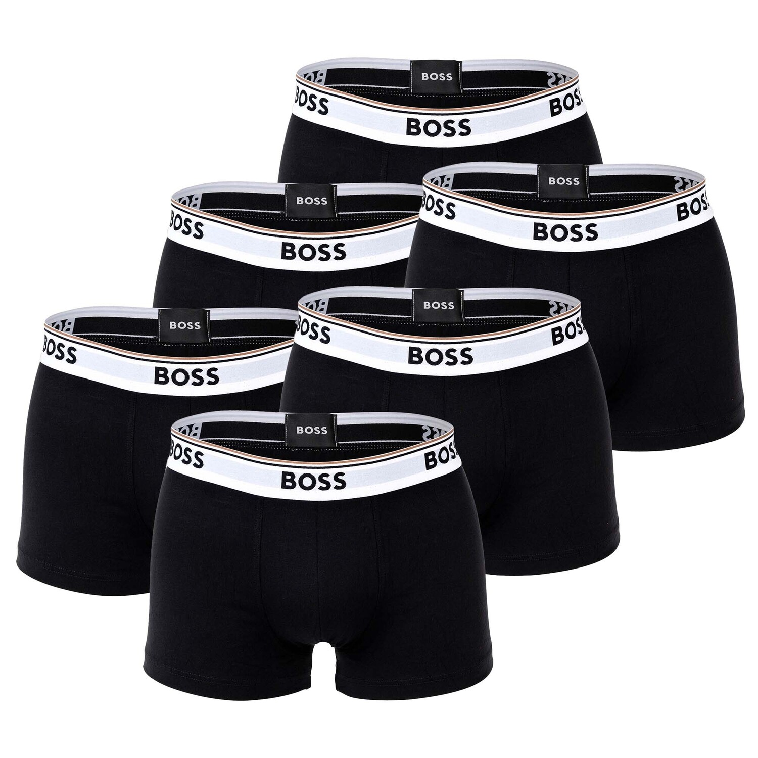 

Боксеры BOSS Boxershort 6 шт, черный