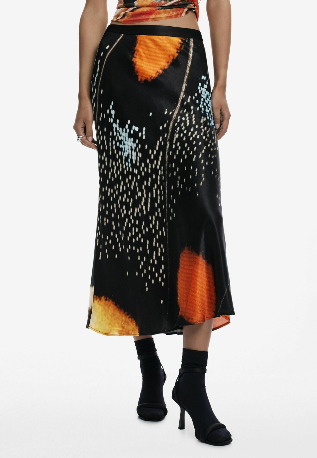 

Юбка макси DESIGNED BY MR. CHRISTIAN LACROIX Desigual, черный