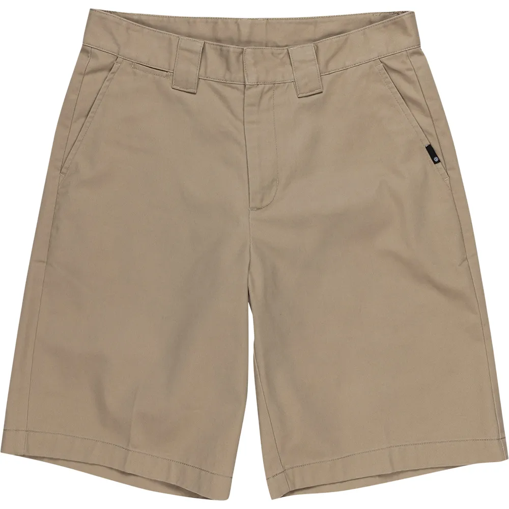 

Рабочие шорты-чиносы Element ELYWS00148 свободного кроя, бежевый