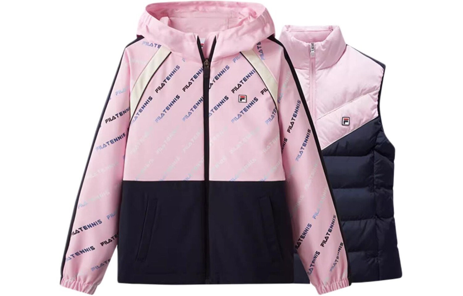 

Детская куртка ФИЛА FILA, цвет Pink