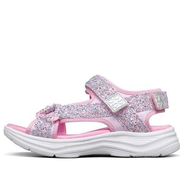 

Кроссовки glimmer kicks 'pink silver' Skechers, розовый