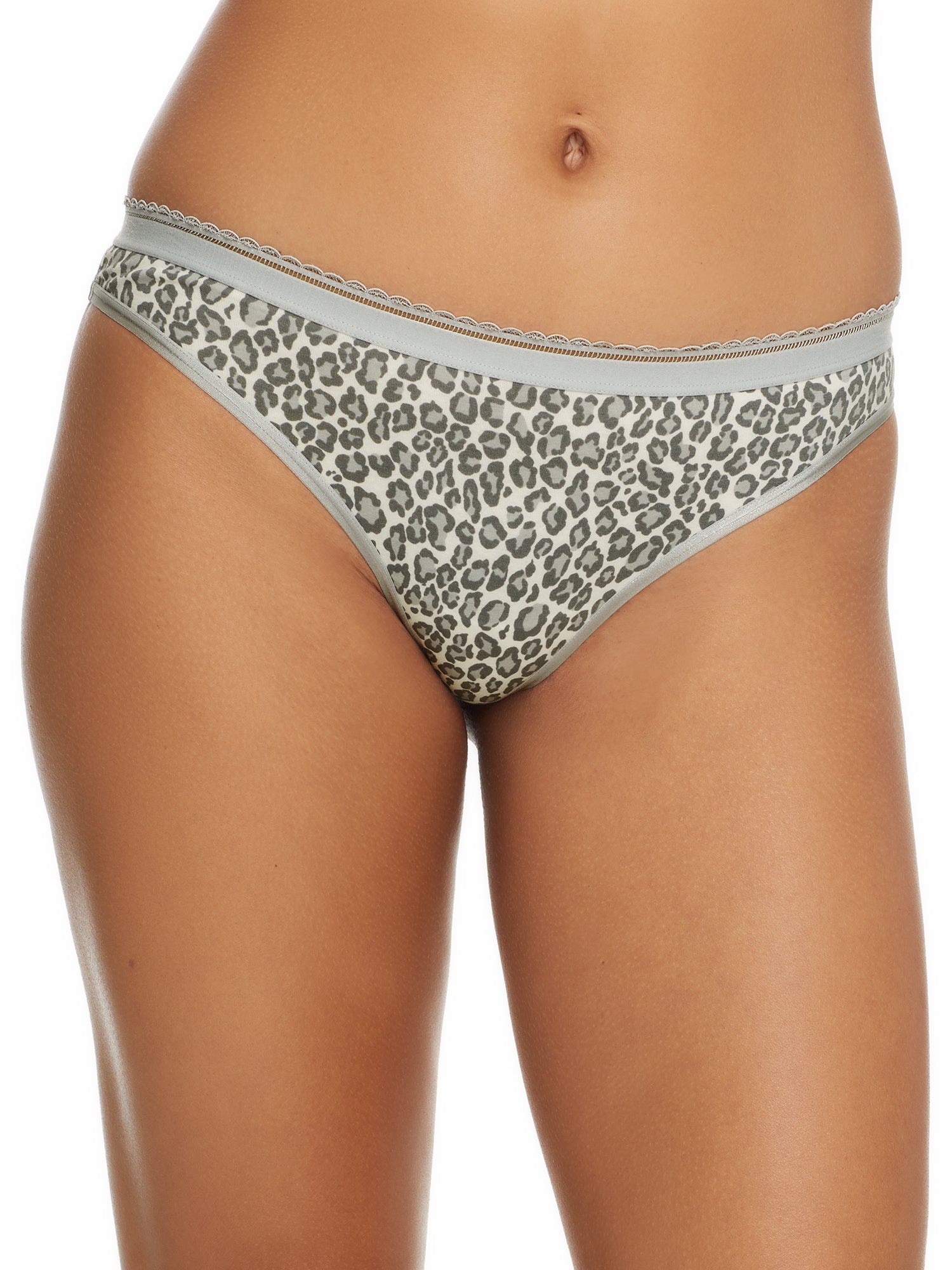 

Женские трусики-стринги Bare The Easy Everyday из хлопка, цвет smoky animal