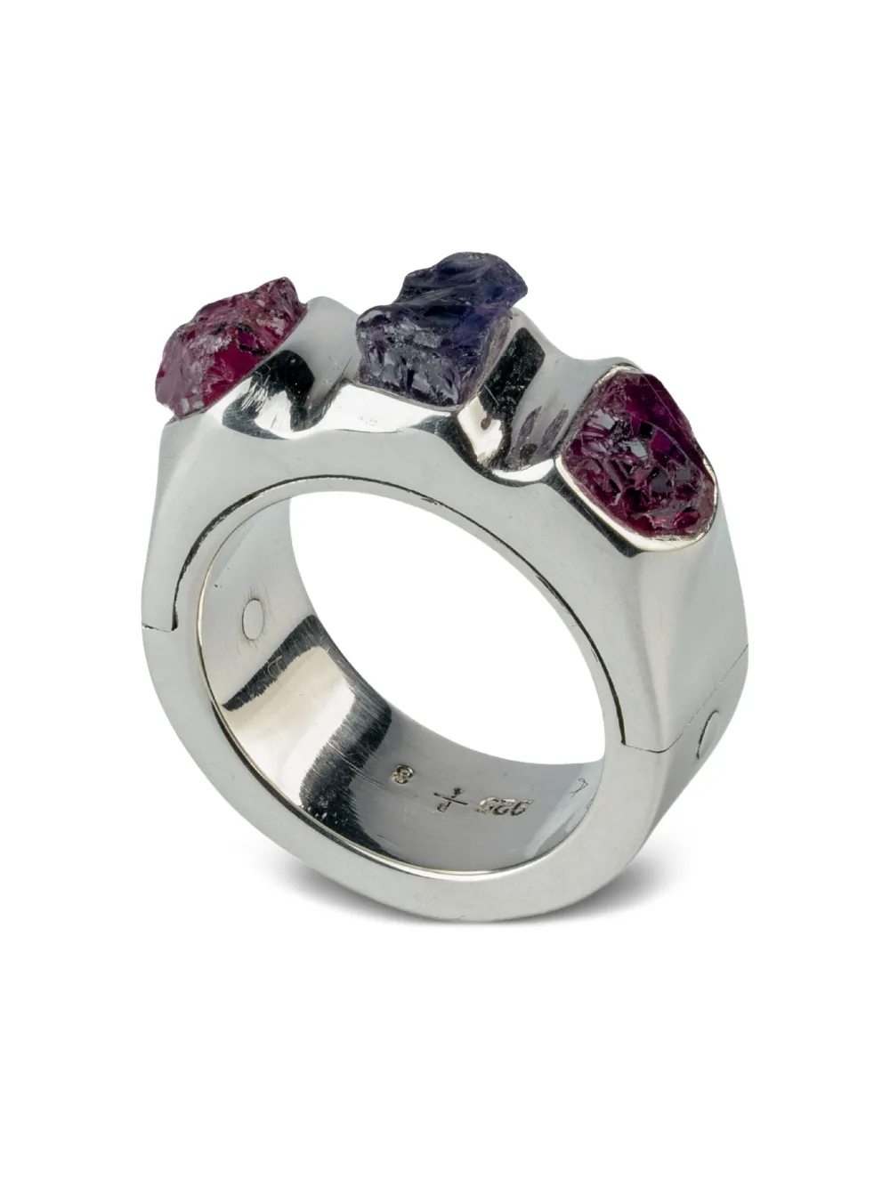 

Серебряное кольцо Sistema с сапфиром Parts Of Four, серебристый