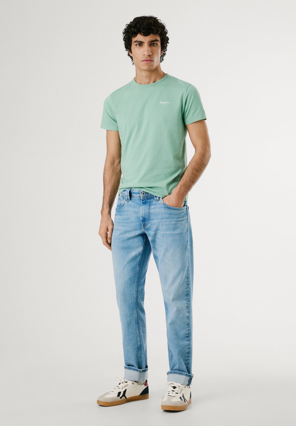 

Базовая футболка ORIGINAL BASIC Pepe Jeans, зеленый