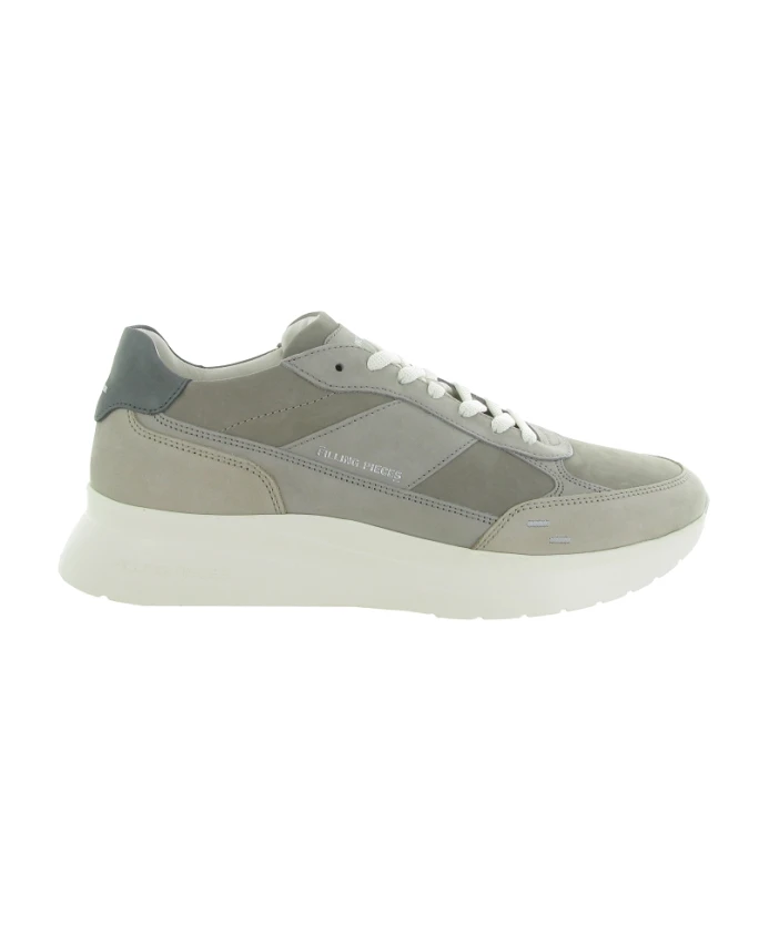 

Кроссовки Jet из серого нубука Filling Pieces, серый