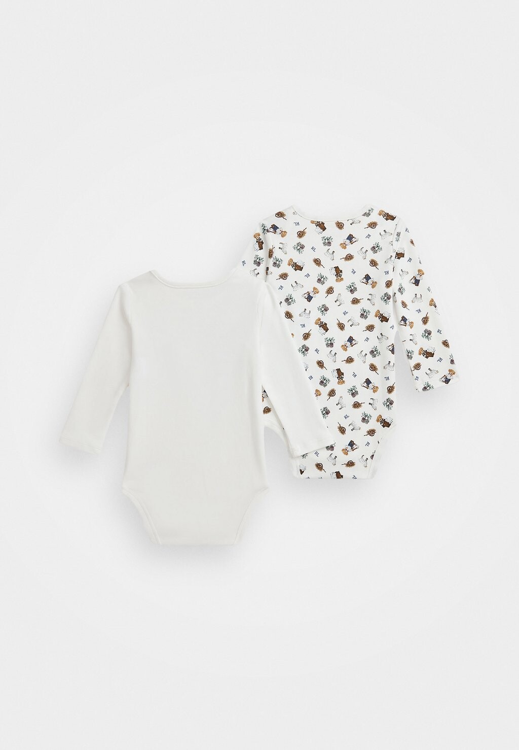 

Комбинезон POLO BEAR COTTON BODYSUIT 2-PACK Ralph Lauren, синий