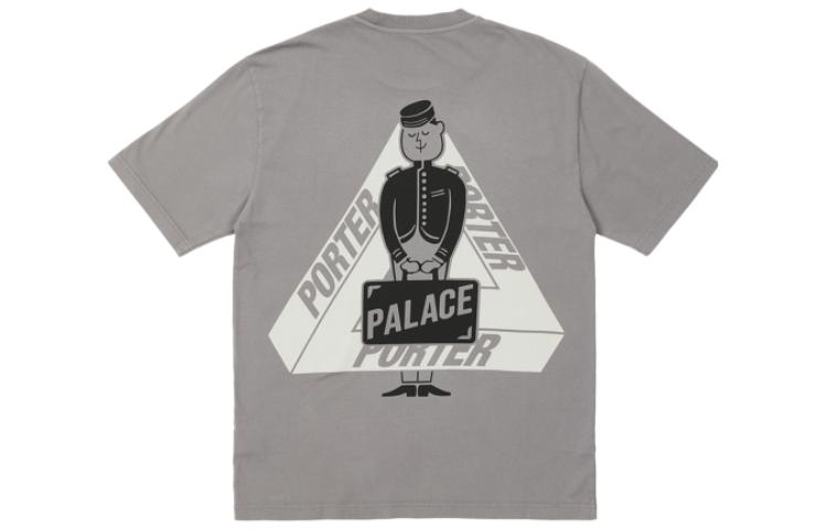 

Футболка Palace X Porter Tri Ferg Bell Boy, серая