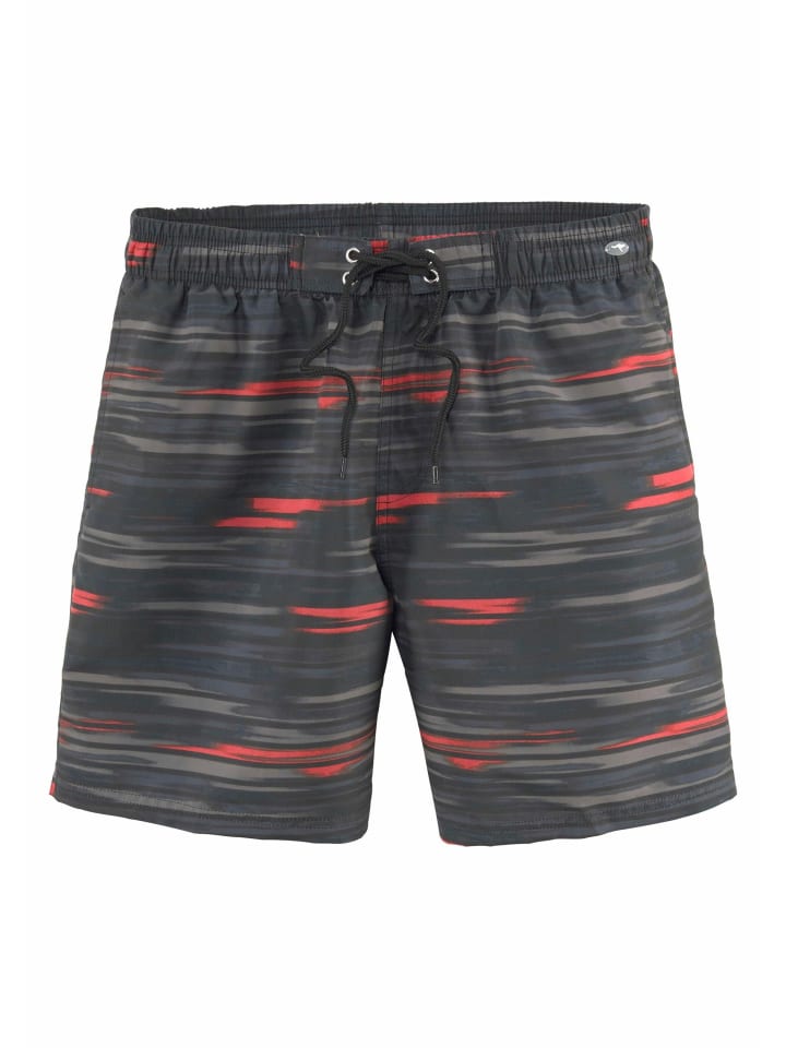 

Kangaroos Плавки-шорты черного и серого цвета