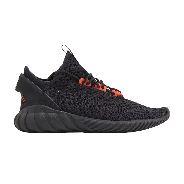 

Кроссовки Adidas Tubular Doom 'Core Black Trace Scarlet', черный