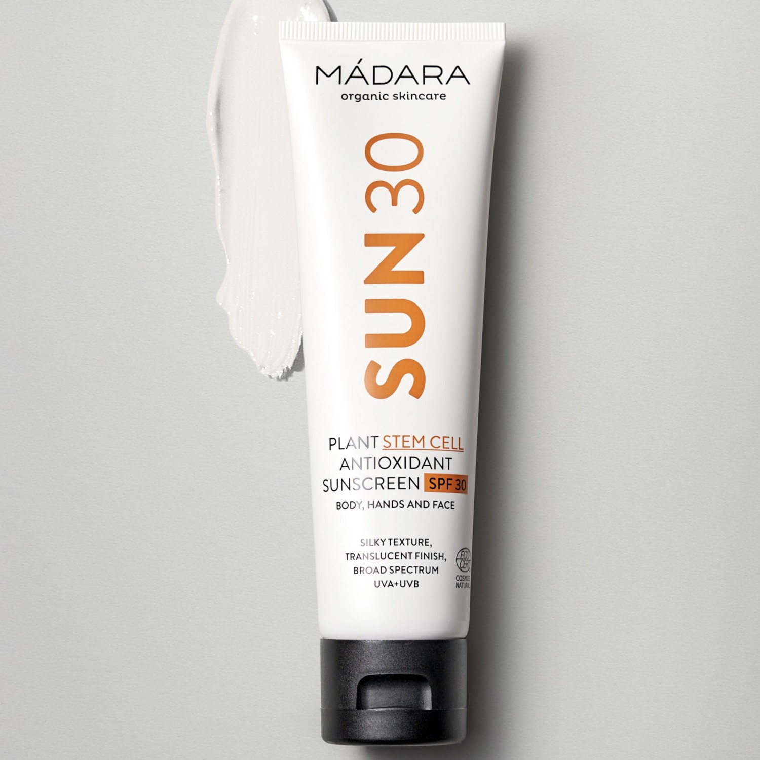 Солнцезащитный крем plant stem cell antioxidant body sunscreen spf 30 Madara, объем 100 мл — фото 4