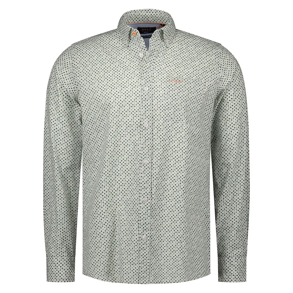 

Nza Новая Зеландия 26AN541 рубашка с длинным рукавом Nza new zealand, зеленый