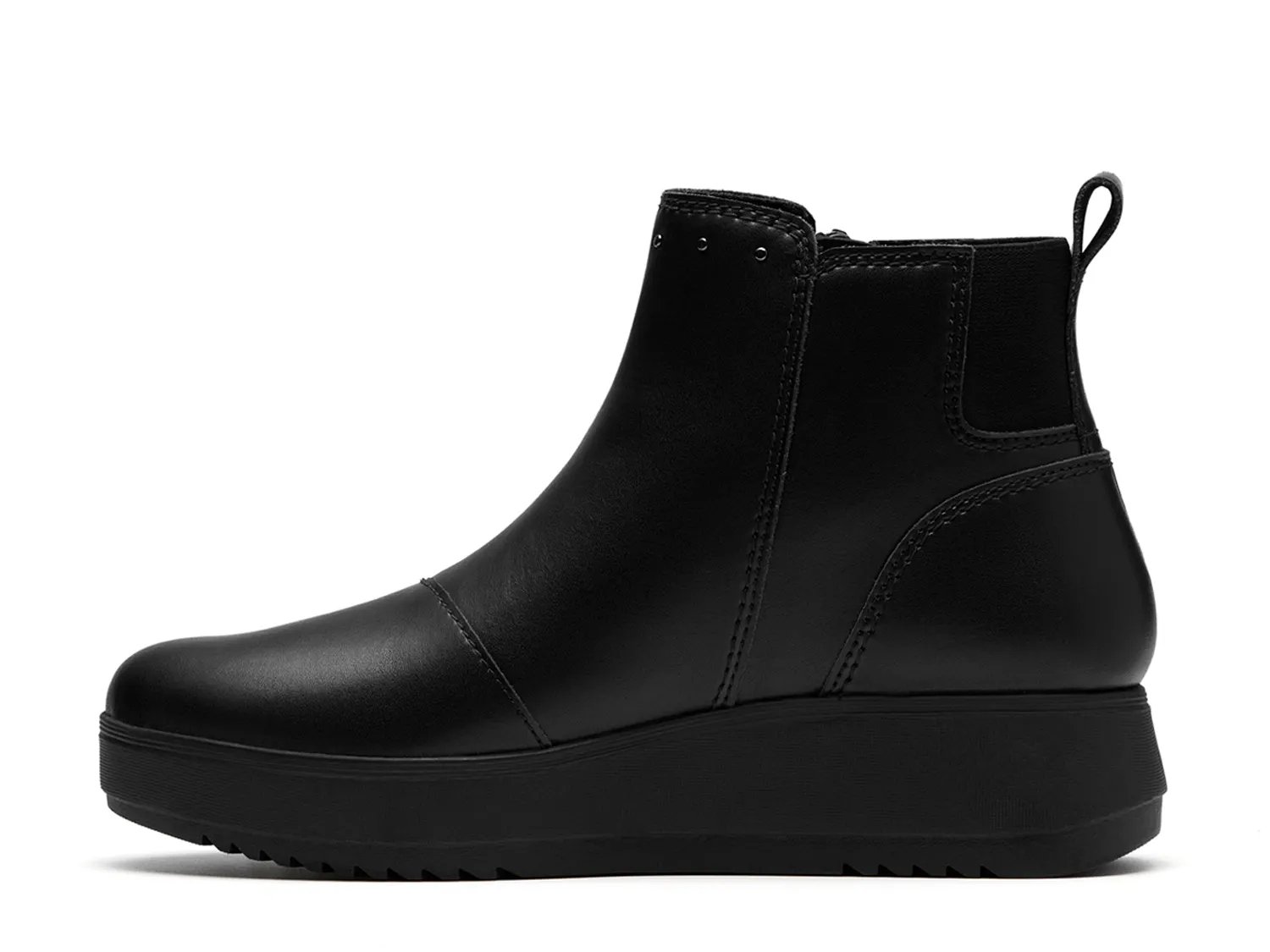 Ботинки Clarks Zylah Willow Bootie, Black Leather — фото 3