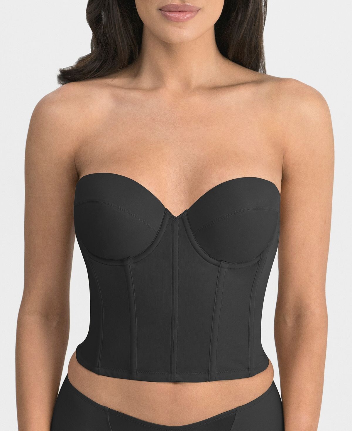 

Бюстгальтер без бретелек Brie Backless, 6380 Dominique, черный