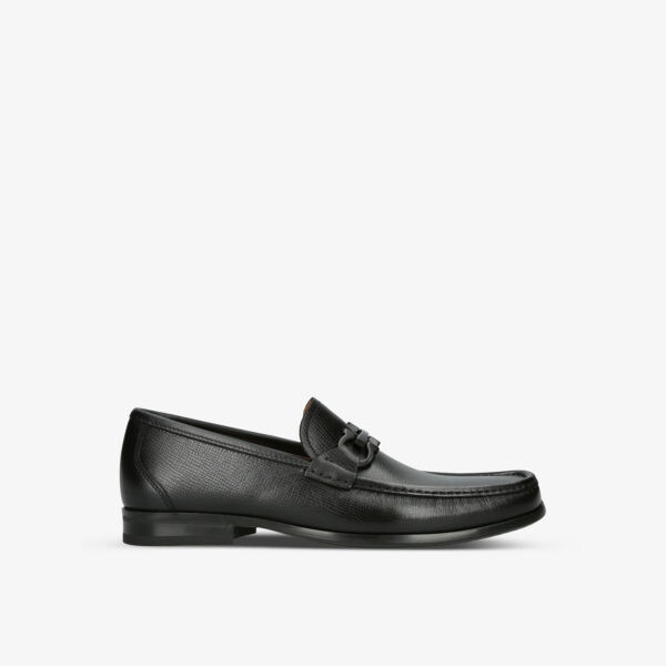 

Кожаные лоферы Grandioso Salvatore Ferragamo, черный