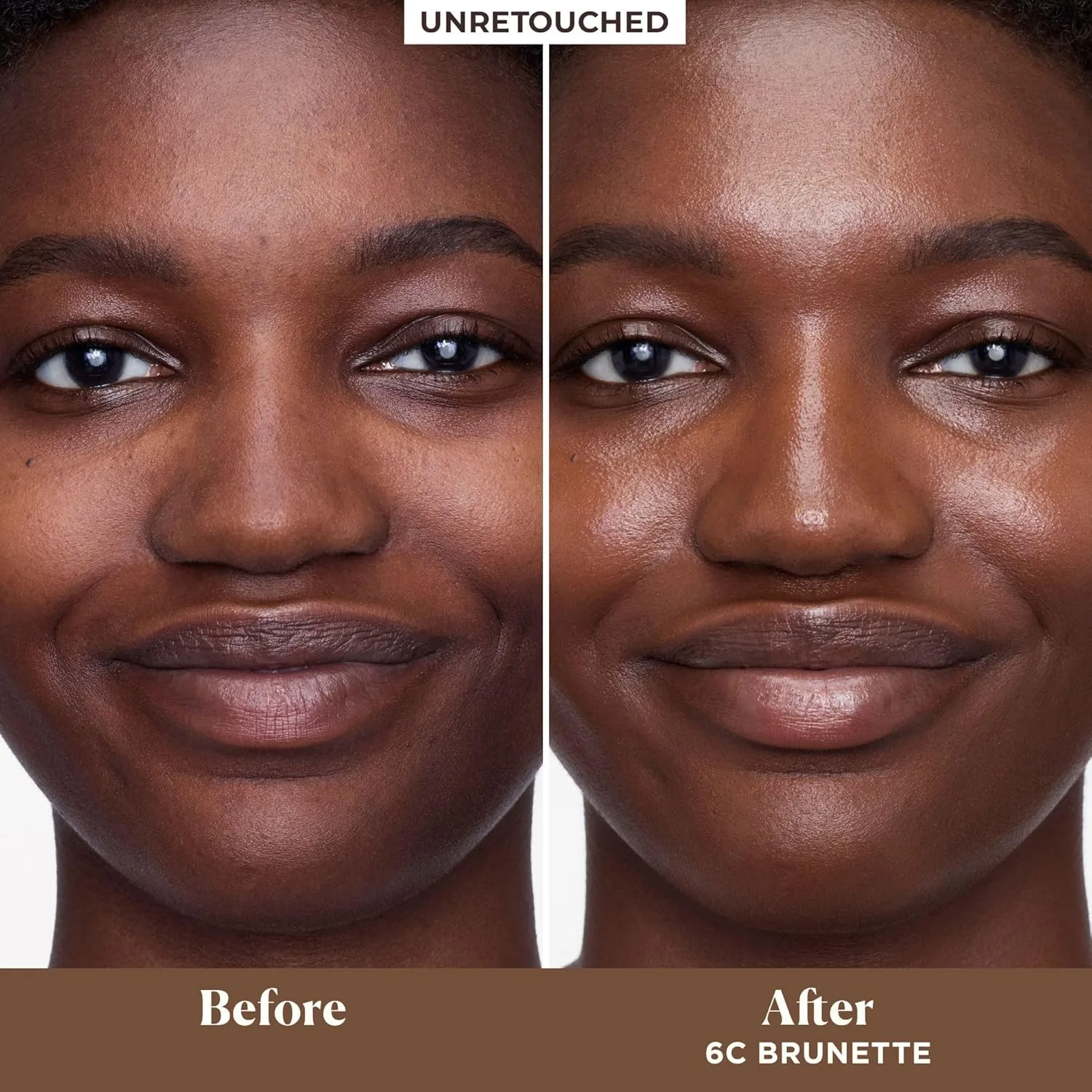Laura Mercier тонирующий увлажняющий крем Natural Dewy с SPF 30, 24-часовая гидратация, оттенок 6C Brunette и рассыпчатая пудра Translucent Loose Talc-Free Setting Powder Ultra-Blur с гиалуроновой кислотой, оттенок Medium Deep — фото 3