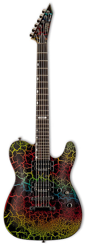 

Электрогитара ESP LTD Eclipse NT '87 Non-Trem Electric Guitar - Rainbow Crackle