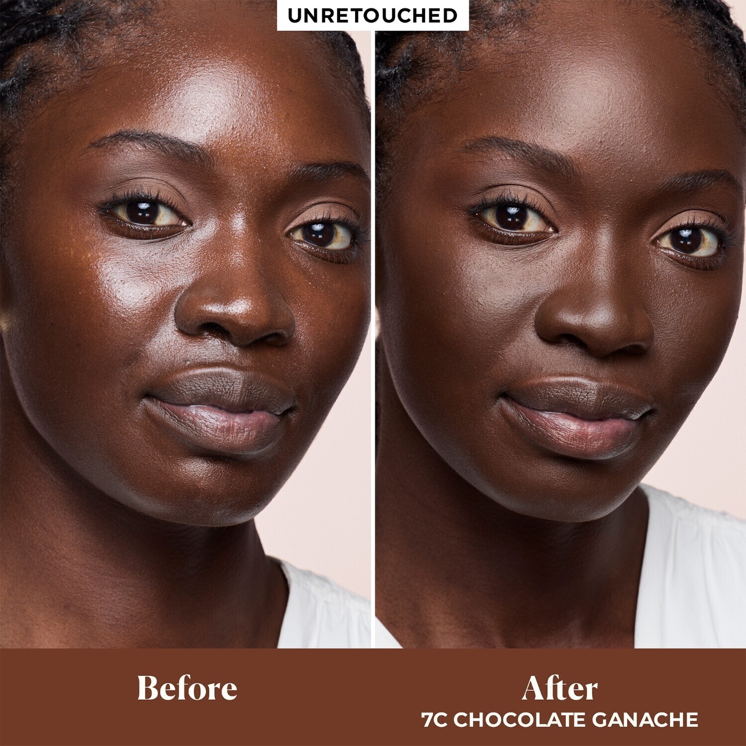 Пудра для лица real flawless feather matte powder Laura Mercier, 7c chocolate ganache, вес 7.6 гр. — фото 3