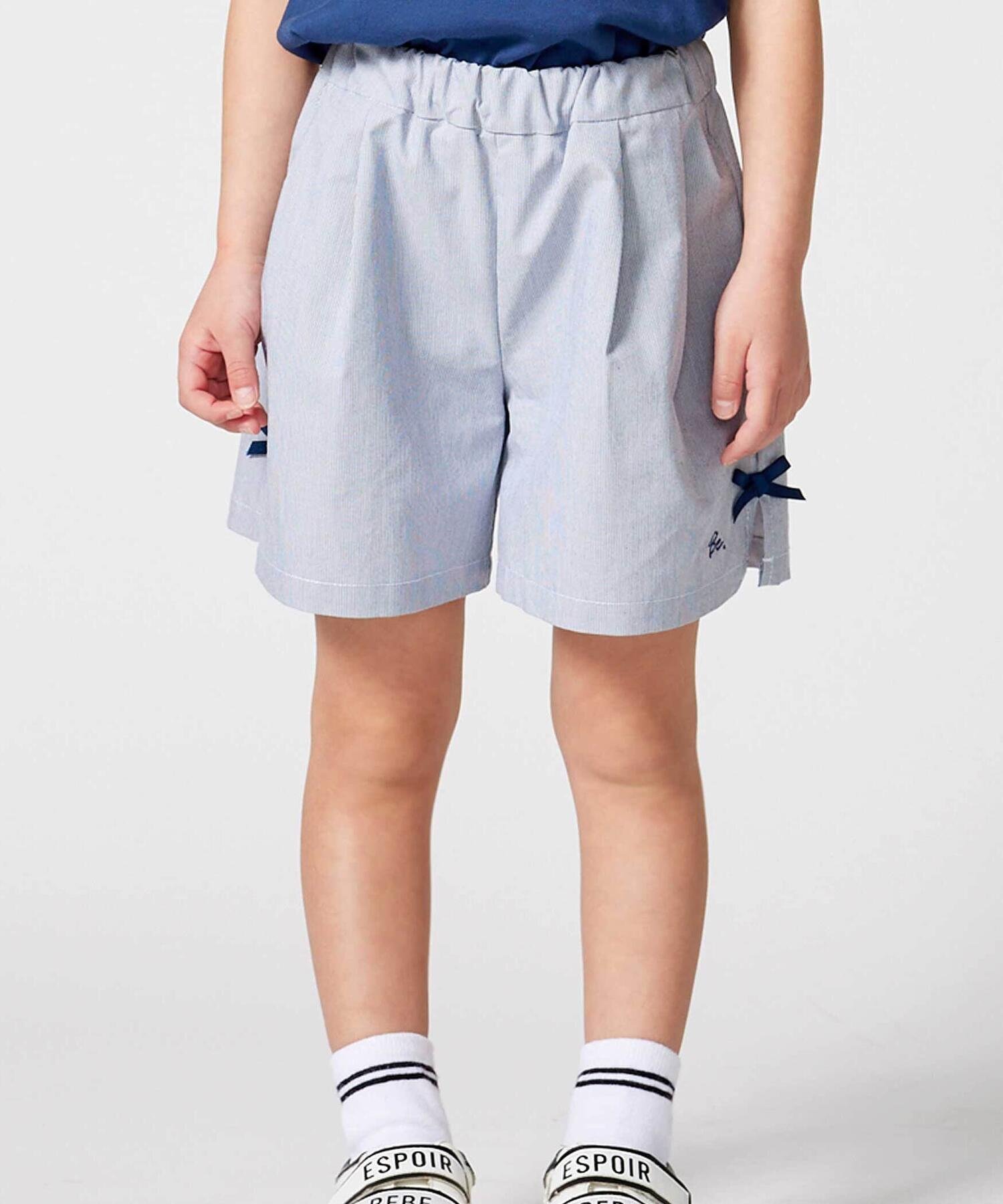Брюки Вельветовые кюлоты с боковым вырезом (90-150 см) Bebe, Navy