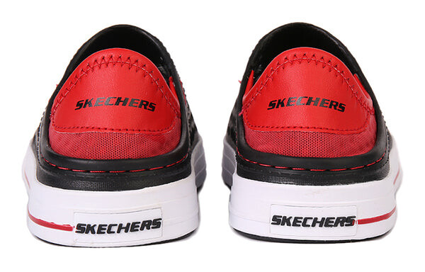 Кроссовки guzman steps slip-ons 'black red' Skechers, черный — фото 4