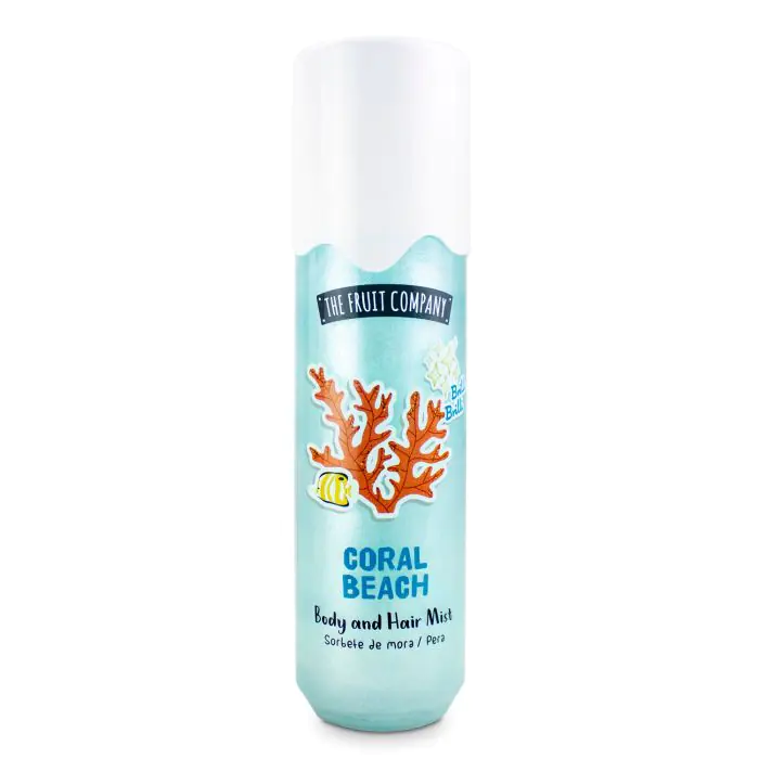 

Спрей для волос body and hair mist The Fruit Company, цвет coral beach