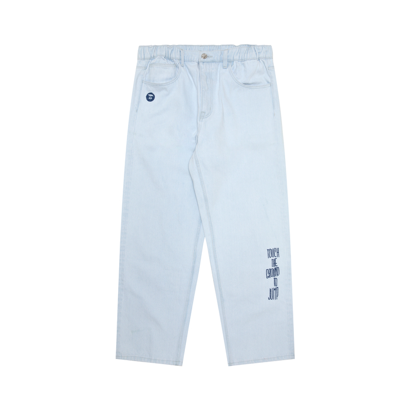 

Джинсы A Bathing APE Mid Rise Wide Leg Aape, Синий BLA