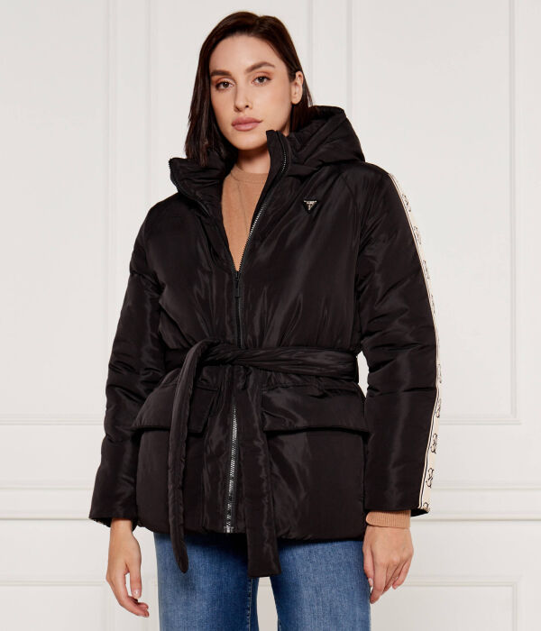 

Куртка женская Guess Active с лампасами на рукаваха, черный
