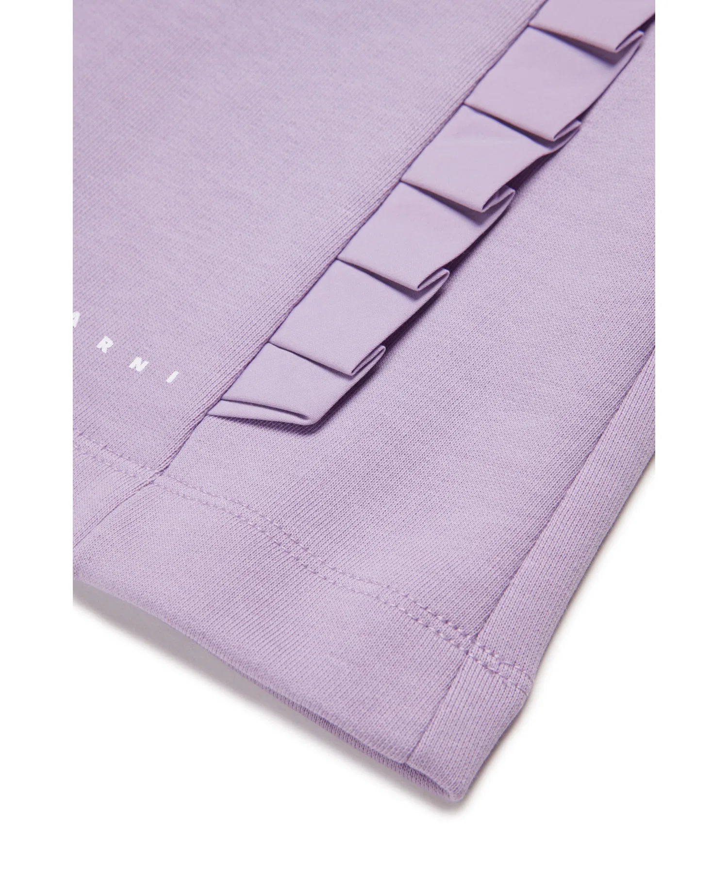 Детская юбка MARNI из хлопка чёрного цвета — фото 4