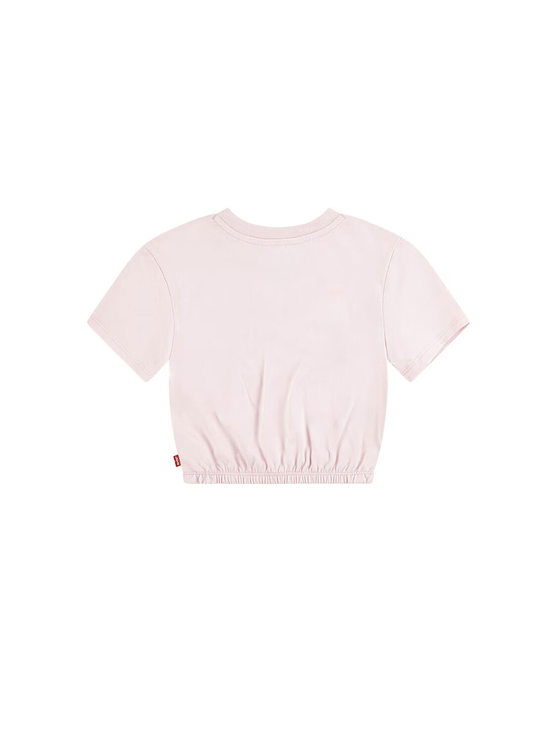 Футболка t-shirt cropped bambina Levi'S, розовый — фото 2