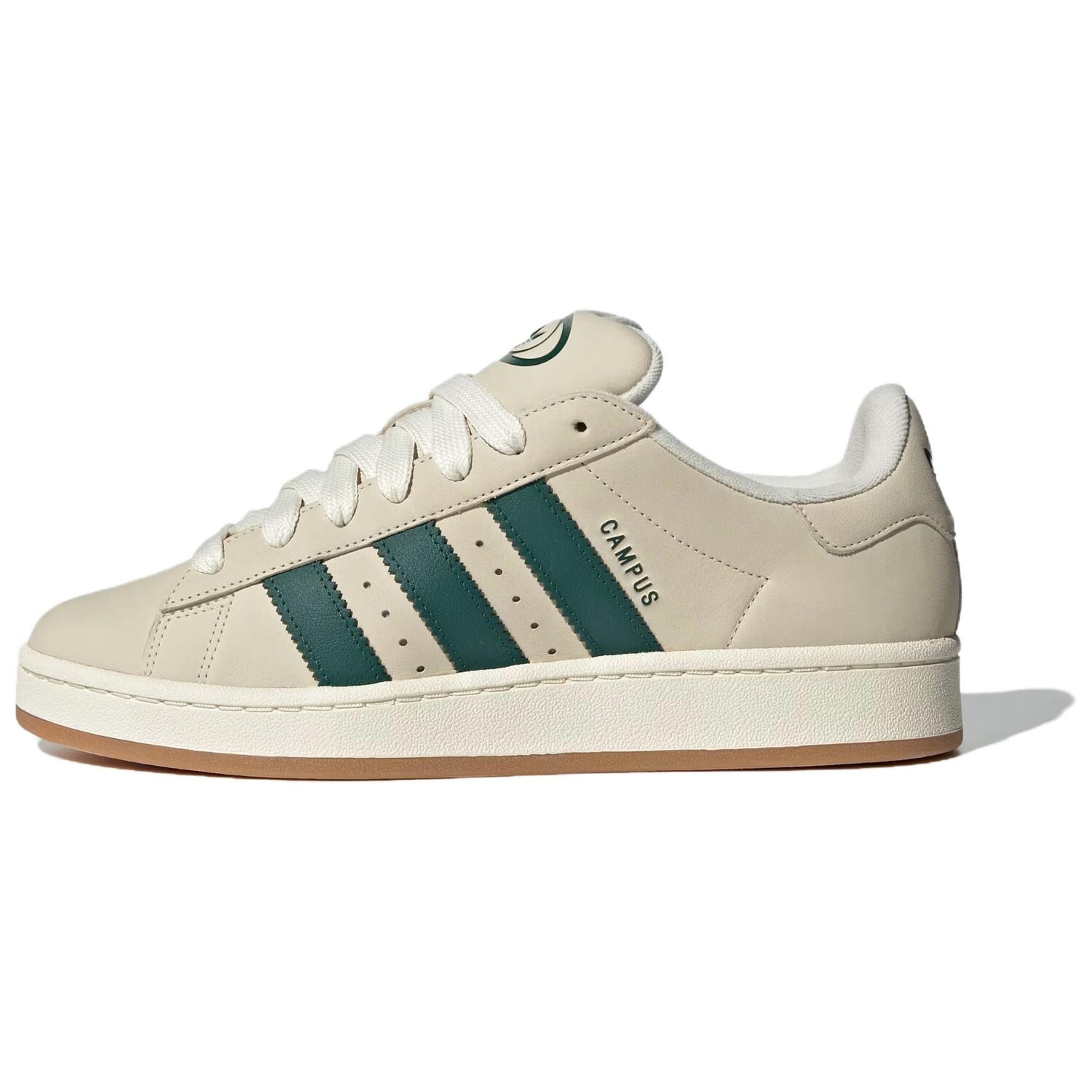 

Кроссовки Adidas Campus Adidas Originals, белый/зеленый