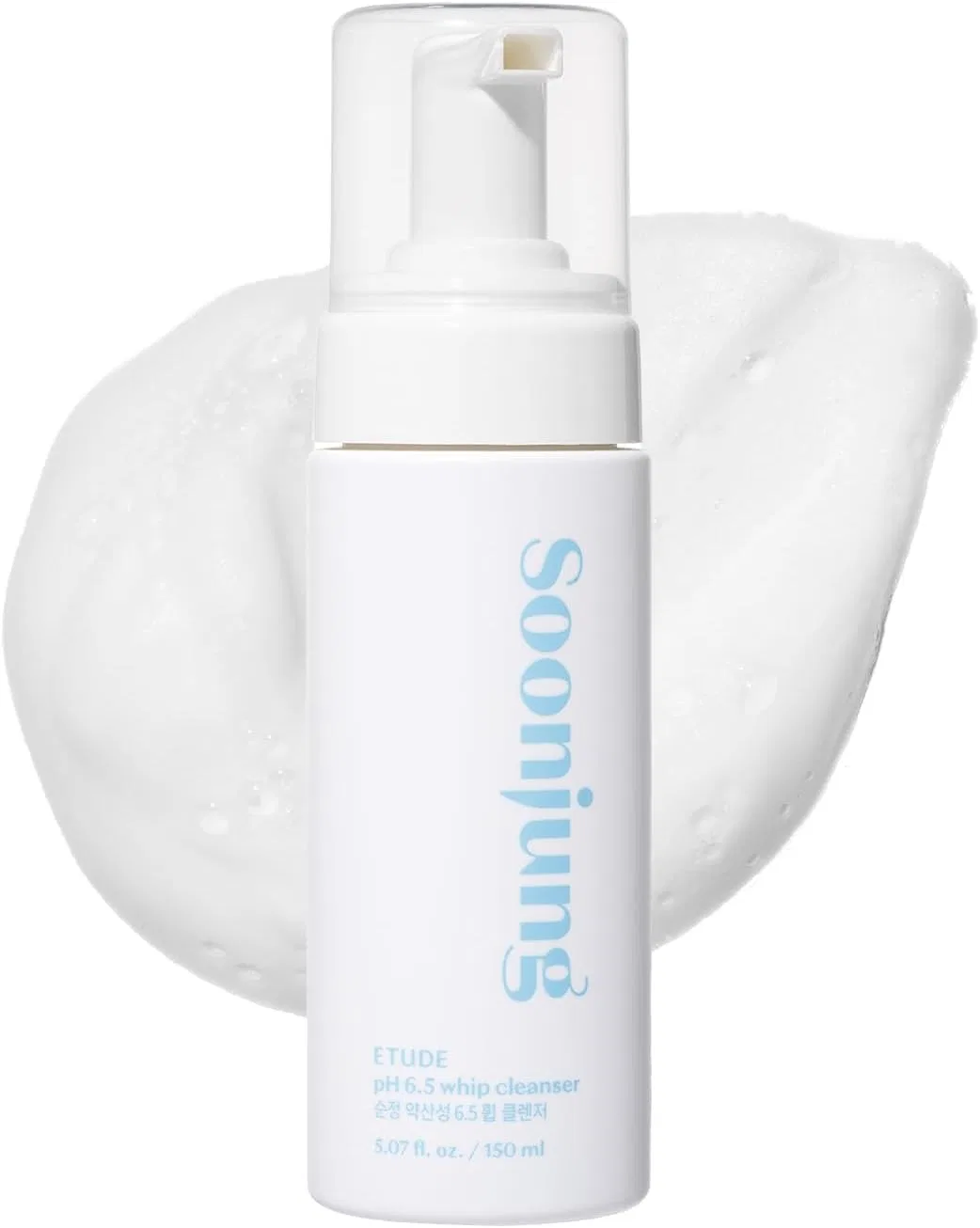 Пенка для умывания Etude — Sunjun Whip Cleanser белый, 150 мл