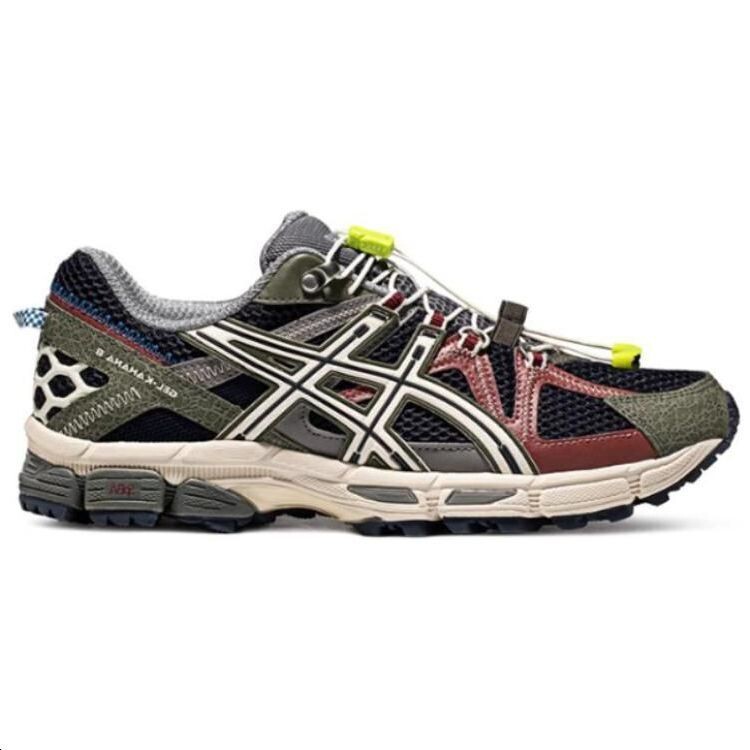 Кроссовки Gel-Kahana 8 для бега мужские с низким верхом Asics, цвет Blue-Brown — фото 2
