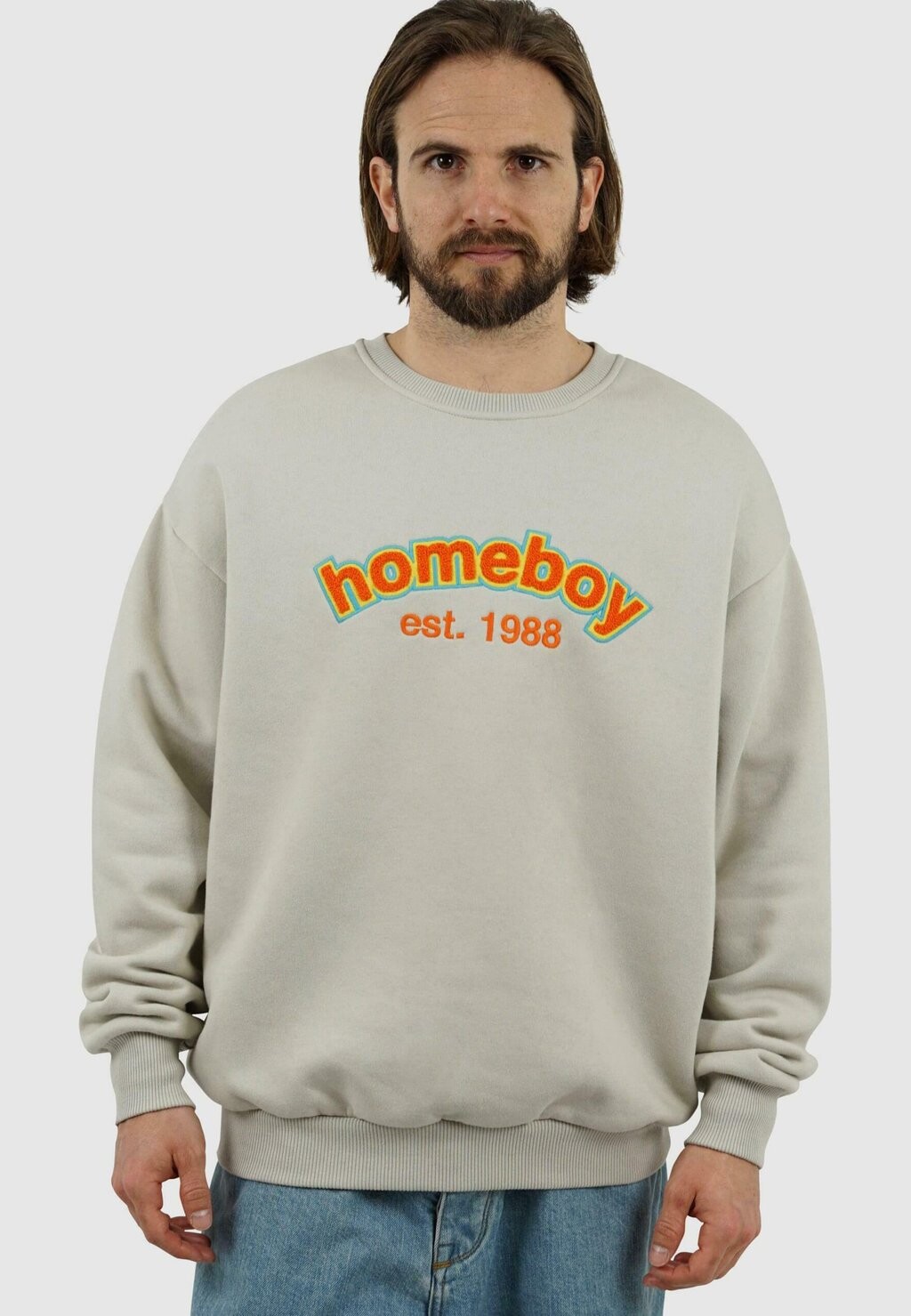 

Толстовка 90S SERIES CHENILLE CREW Homeboy, цвет dust