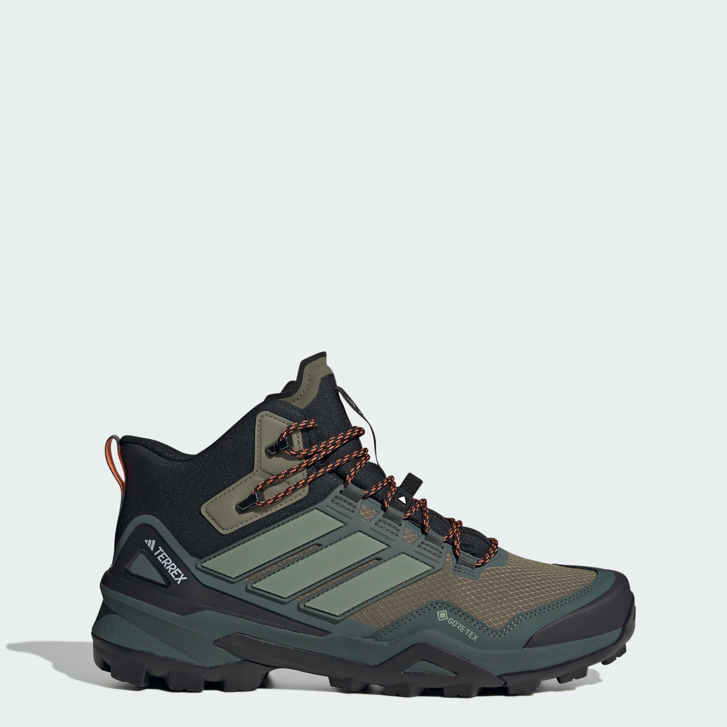 

Мужские кроссовки Adidas Terrex Skychaser Mid GORE-TEX для походов, оливковый/серебристо-зеленый/черный
