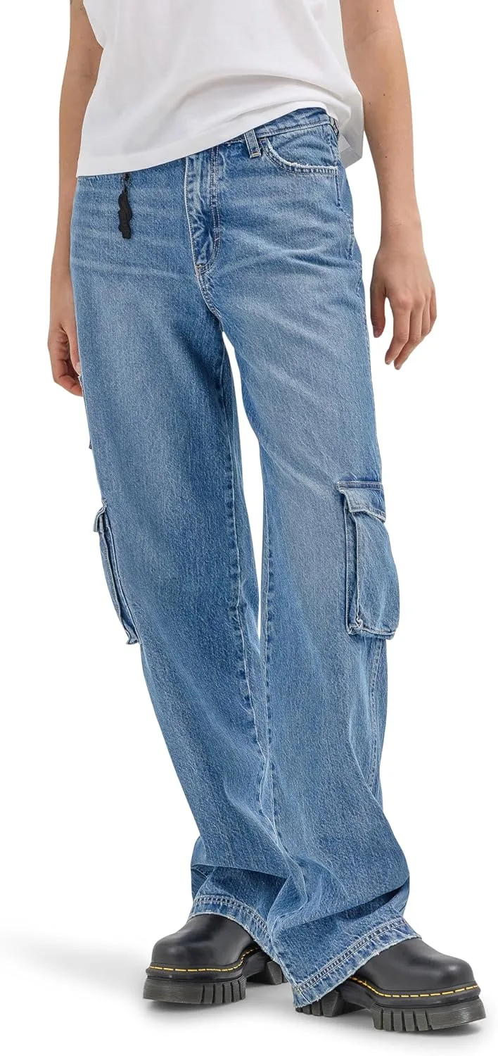 

Wrangler Women's X Hot Wheels широкие карго джинсы